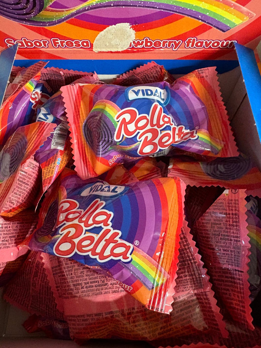 Rainbow rolla beltas