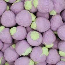 100g jelly filled mellow blackcurrants