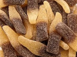 100g giant fizzy cola bottles