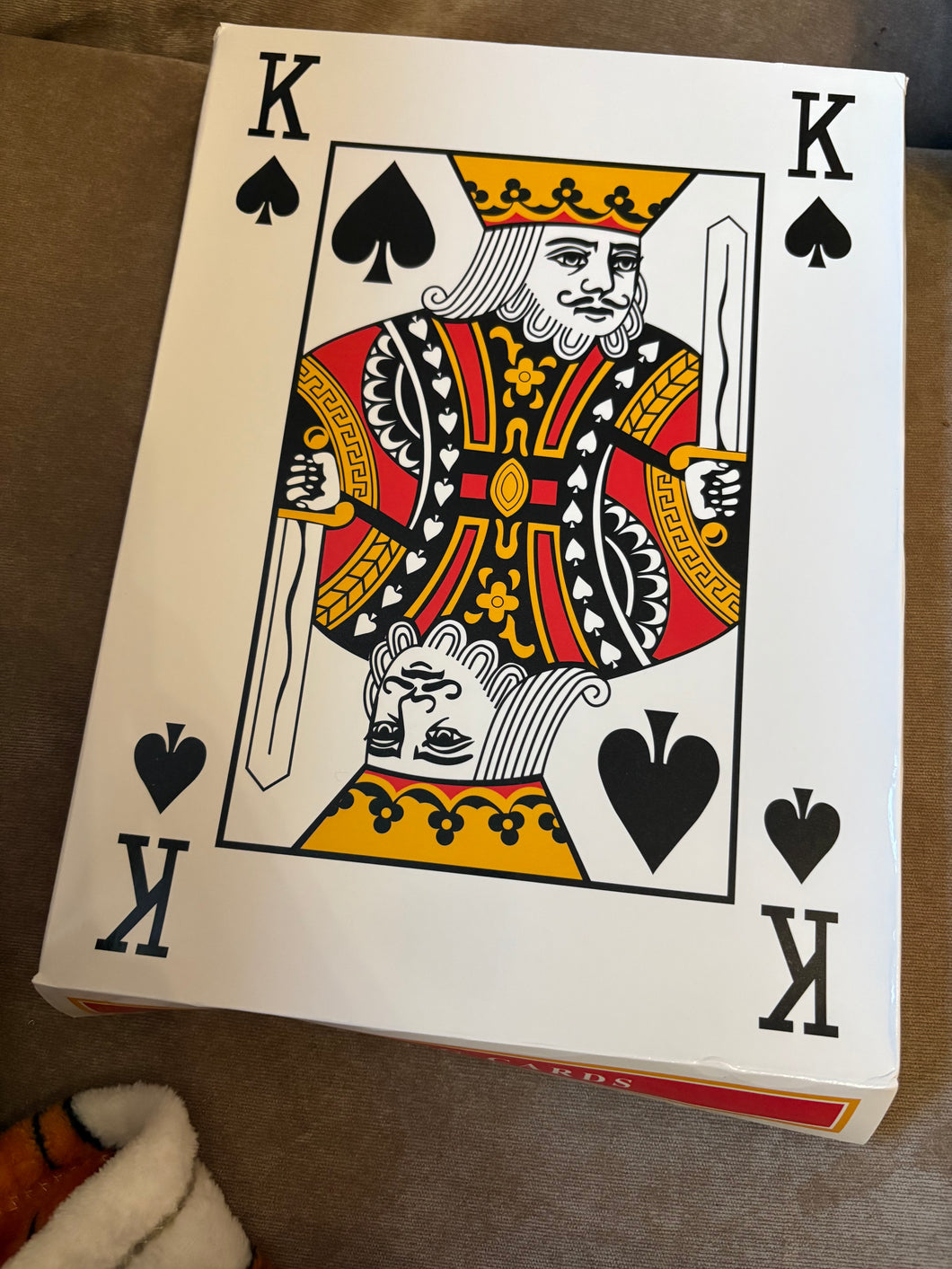 Higher or lower card game