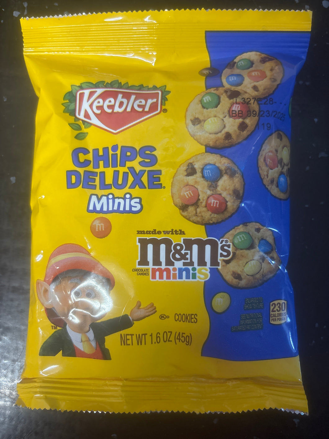 M&M cookies